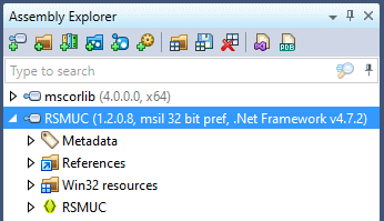 dotPeek Assembly Explorer