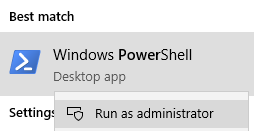PowerShell ja admin-oikeudet